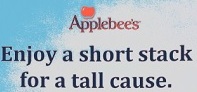 Applebee’s – Enjoy a Short Stack for a Tall Cause